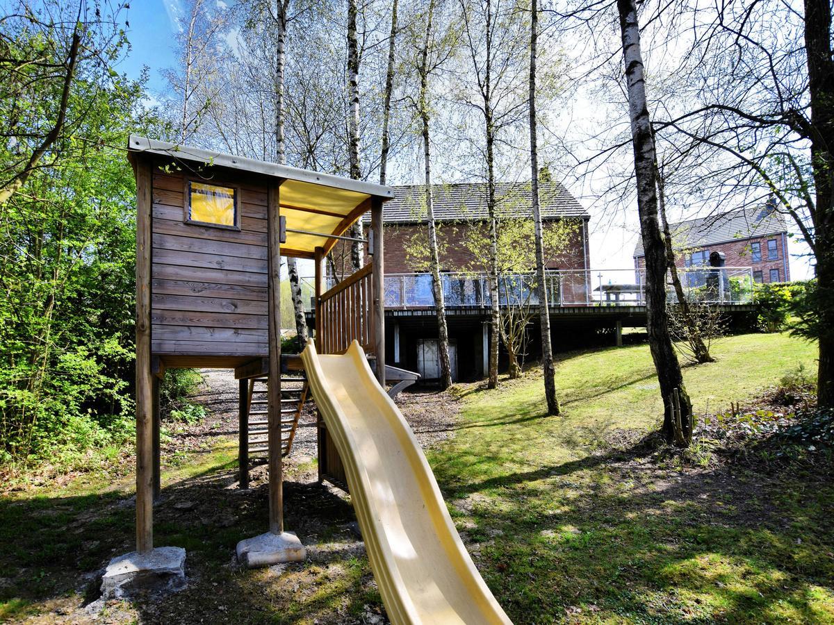 Charming Holiday Home In Durbuy With Sauna Barvaux-sur-Ourthe Esterno foto